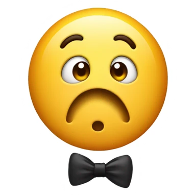 surprised emoji with question mark sticker