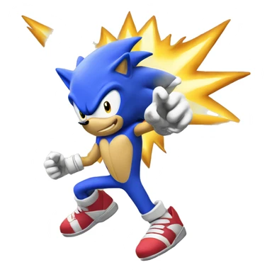Super Sonic as Guke sticker
