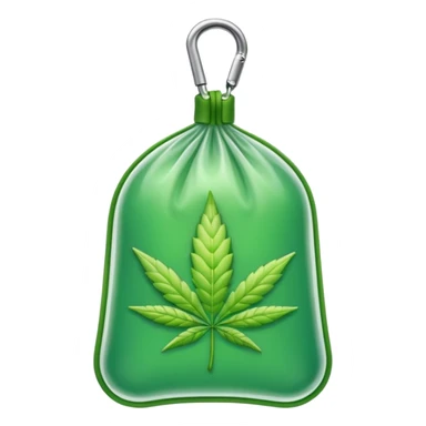 weed bud pack zip transparent sticker