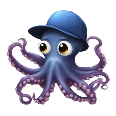 Octopus with SnapBack sticker