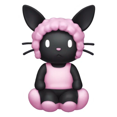 hello kitty kuromi  sticker