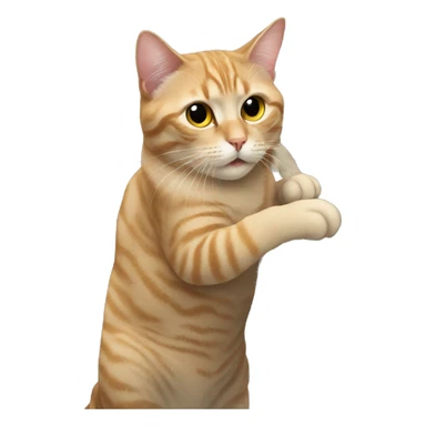 cat with a piano sticker