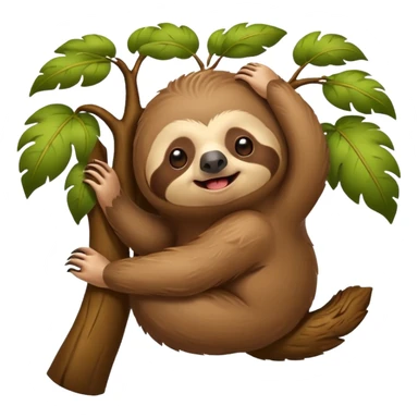 Sloths farting  sticker