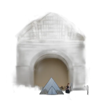 Musée du Louvre sticker