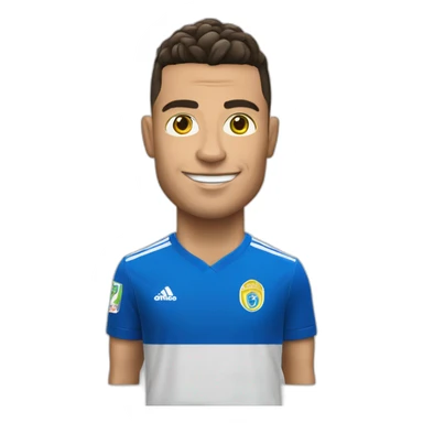 Ronaldo in Getafe CF sticker