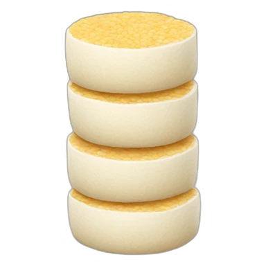 Dry rice cake stack sticker