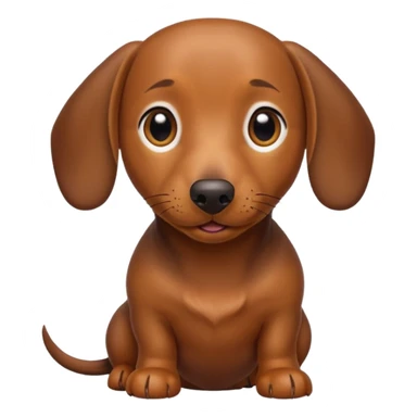 cane bassotto sticker