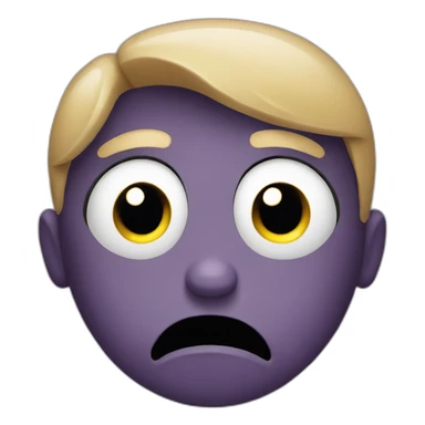 worried face sticker