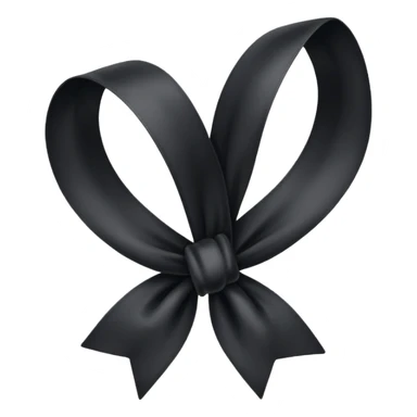 One Black ribbon for dead people honoring sticker