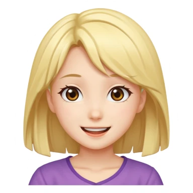 Animae girl happy sticker