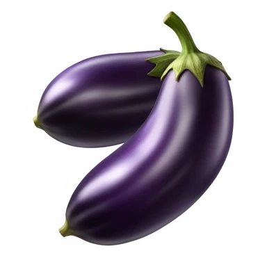 3 eggplants  sticker