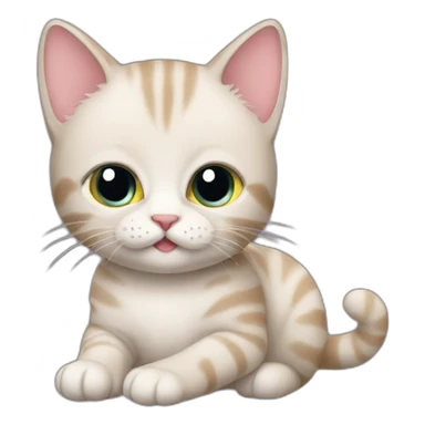 Beby cat sticker