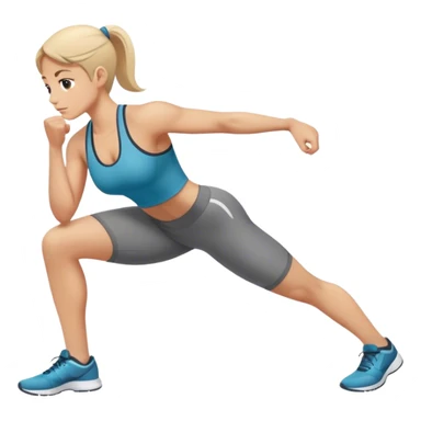 obliques exercise sticker