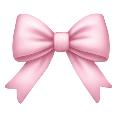 Light pink bow pajama emojis sticker