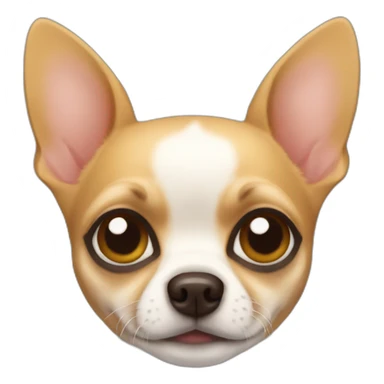 Chihuahua besos sticker