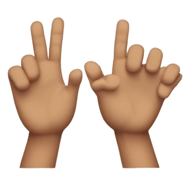 Arms wide apart sticker