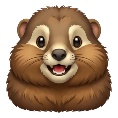 Murmeltier mit Zähnen sticker