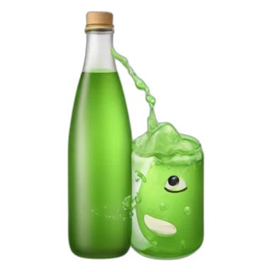 bouteille d'eau  sticker