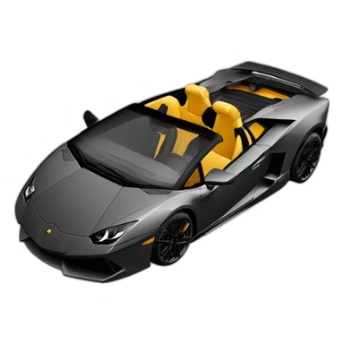 Lamborghini body kit descapotable sticker