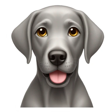 Silver Labrador retriever sticker