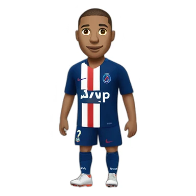 Mbappé sur robaldo sticker