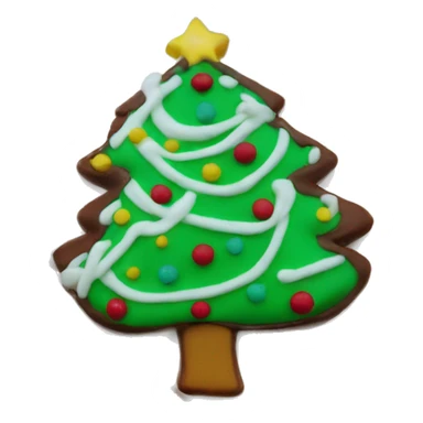 Little Debbie Christmas tree snack cake bow  sticker