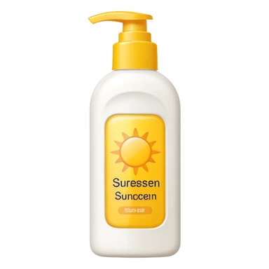 sunscreen sticker