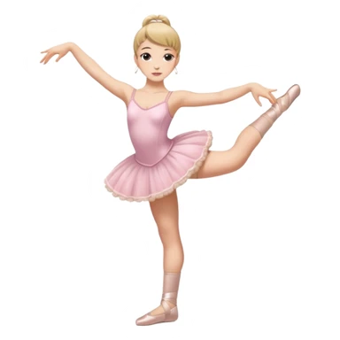 Ballerina UGG slippers sticker