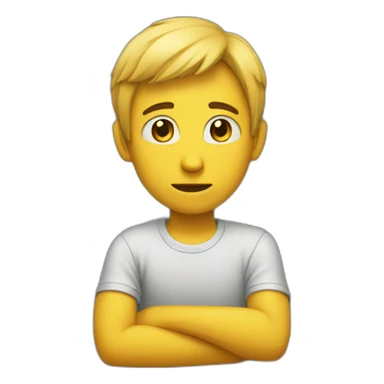 waiting for an answer  sticker