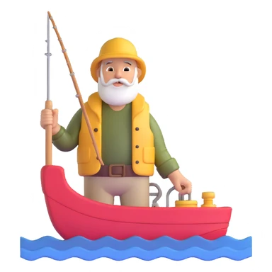 fisherman sticker