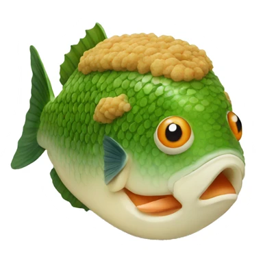 Fish cake  sticker