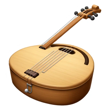 wooden ding instrument sticker