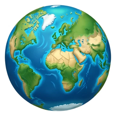 Earth sticker