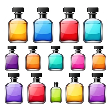 themed perfumes sticker