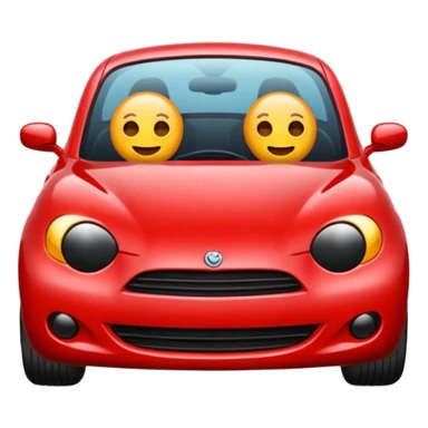 🚗 animated car emoji sticker