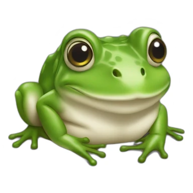 Grenouille cornue sticker
