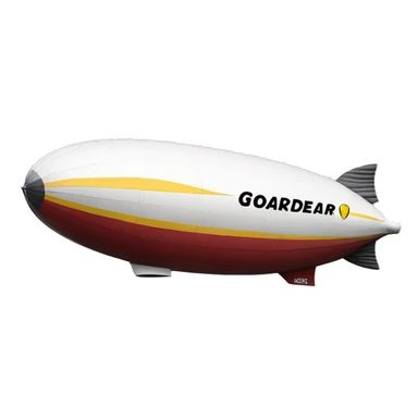 zeppelin NT model airship with Goodyear logo sticker