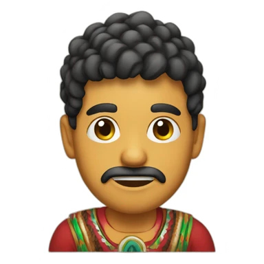 Mexicain funny sticker