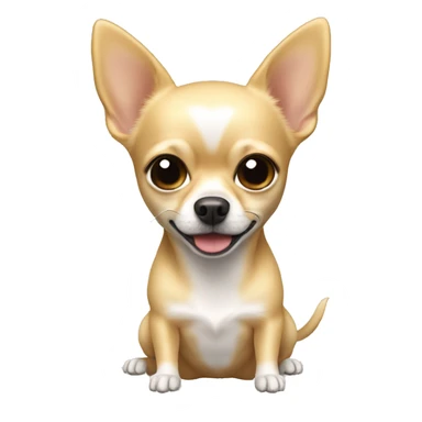 Blonde Chihuahua  sticker