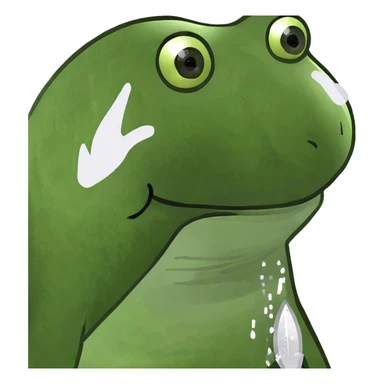 Caca liquide blanc paillette  sticker