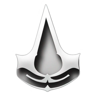 Assassin's creed logo sticker