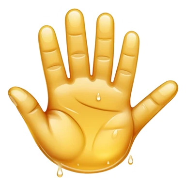 Wet fingers  sticker