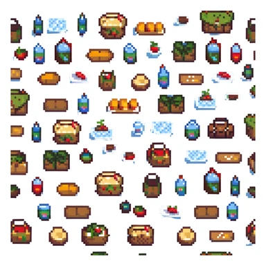 picnic in the park sticker