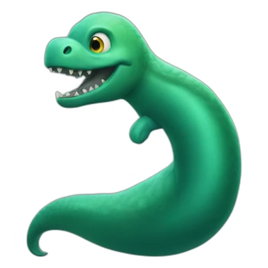 Loch Ness Monster full body sticker