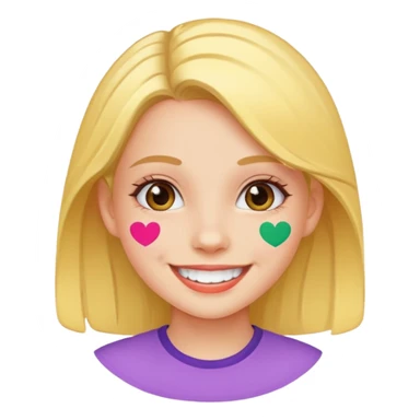 Stikers of girl sticker