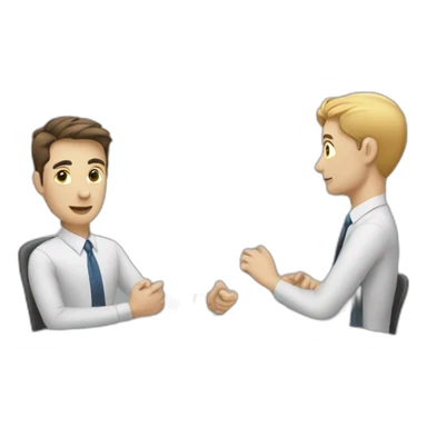 two-Colleagues-on-a-meeting-white-skin sticker