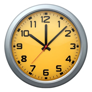 alas 2 de la tarde pm reloj sticker