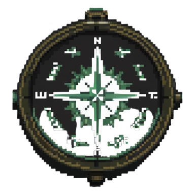 Army tactical compass with NATO symbol sticker