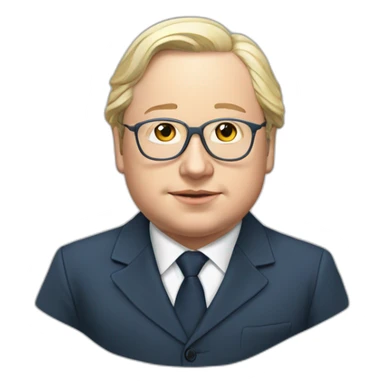 Young Jean marie le pen sticker