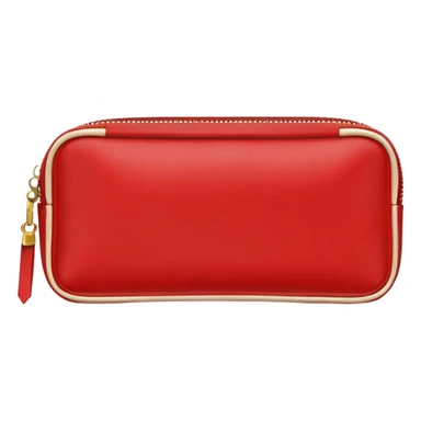 red pencilcase sticker